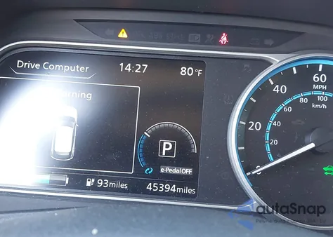 2018 Nissan Leaf Sv из США, поврежденный, VIN 1N4AZ1CP3JC309184